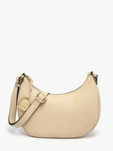 Sac Bandouli�re Torsade Cuir Etrier Beige torsade ETOS167M
