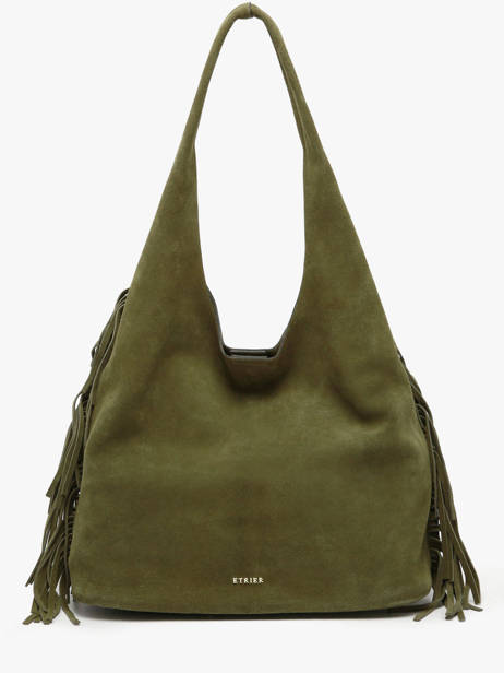 Shoulder Bag L Country Leather Etrier Green country ECOU154L