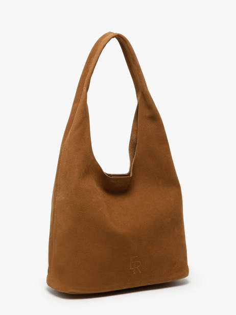 Hobo M Cavalier Nubuck Leather Etrier Brown cavalier nubuck ECAN154M other view 2